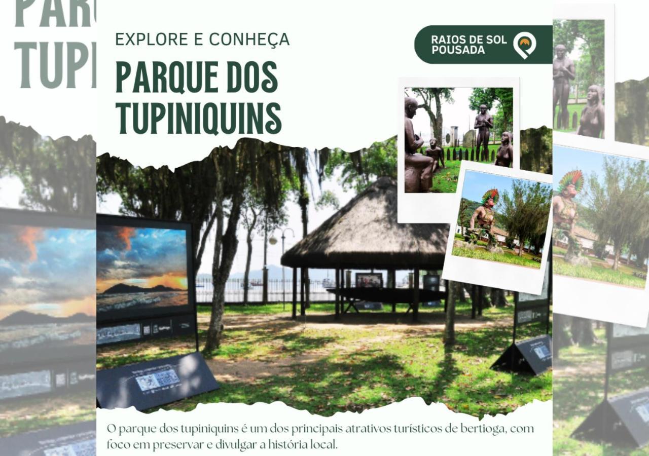 Pousada Raios De Sol Indaia Bertioga Bagian luar foto