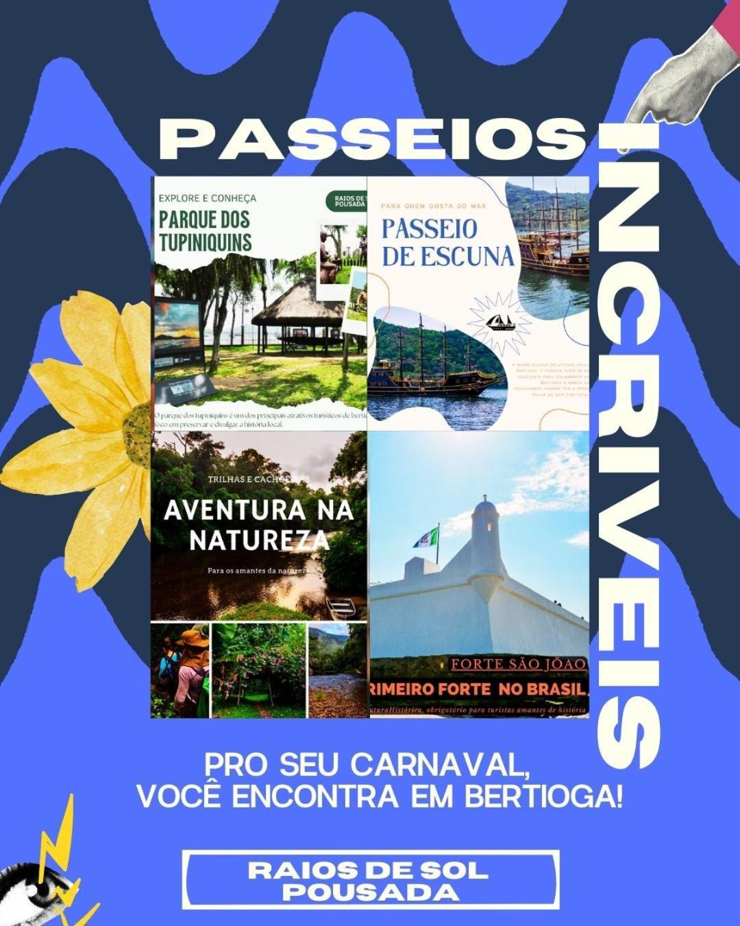 Pousada Raios De Sol Indaia Bertioga Bagian luar foto